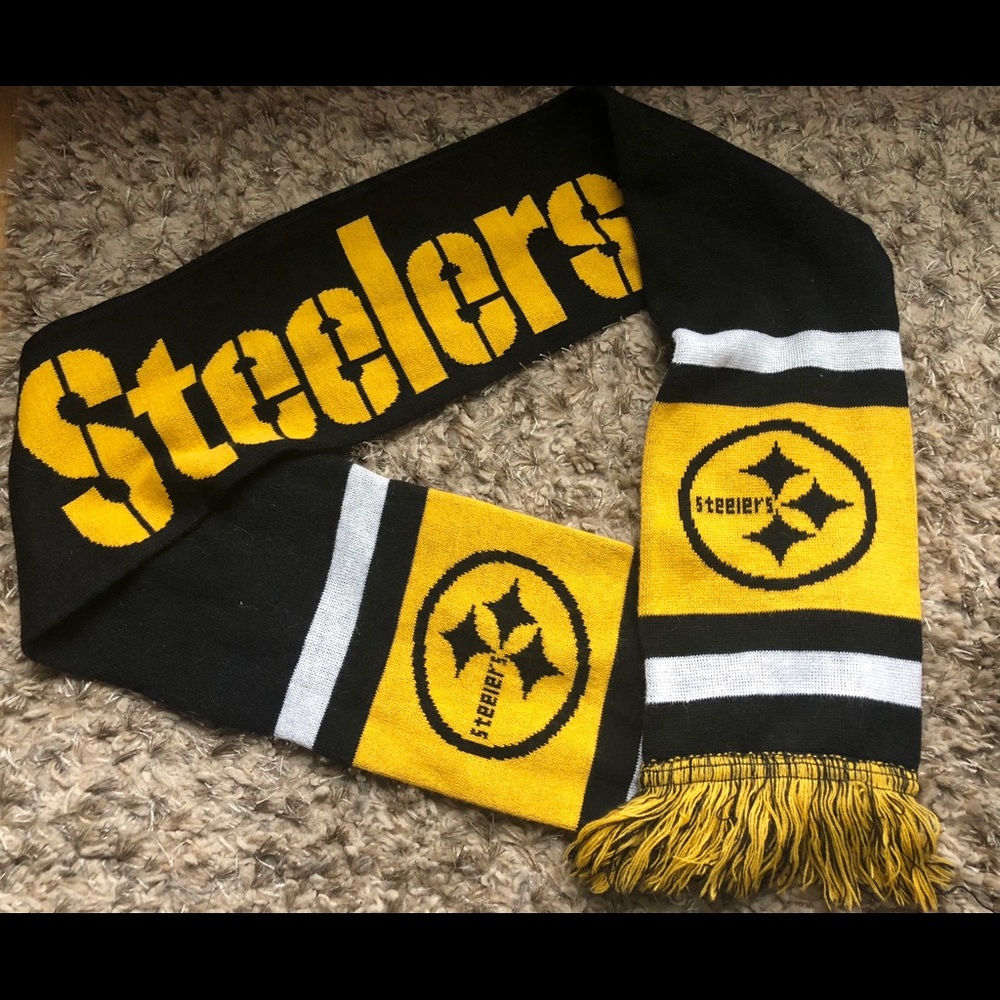 *SOLD* Steelers Football Scarf
